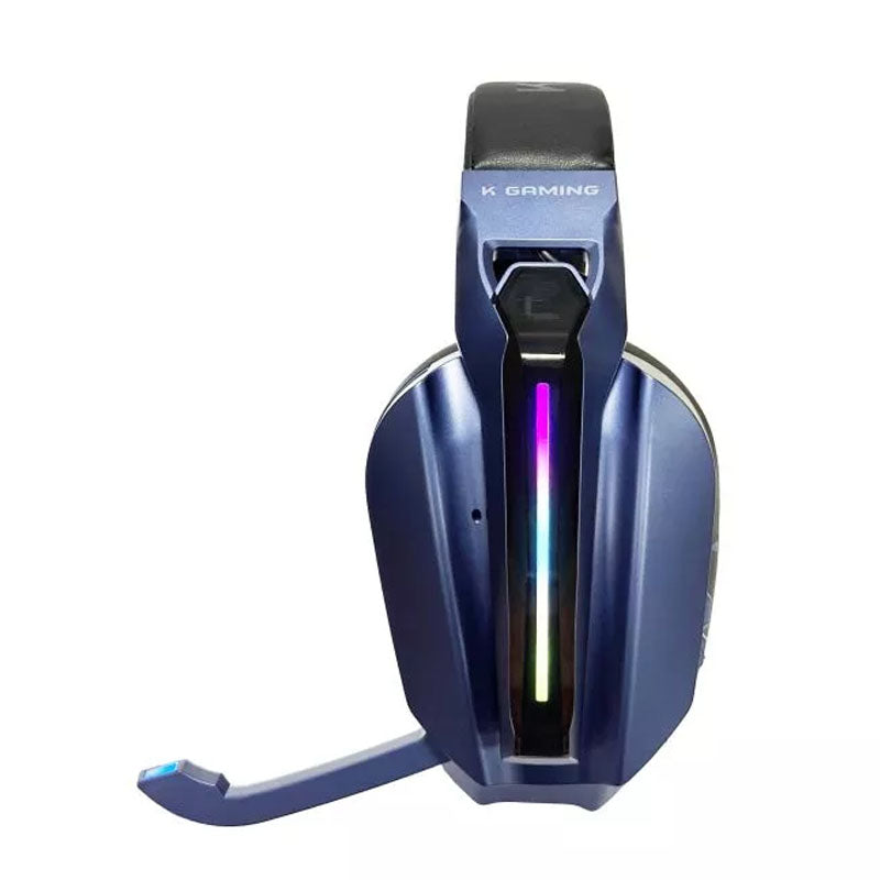 KGaming K30 Tri-Mode Connectivity Wireless Gaming Headset - Black & Blue