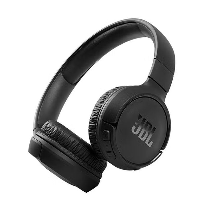 JBL Tune 510Bt Wireless On-Ear Headphones - Foldable Black