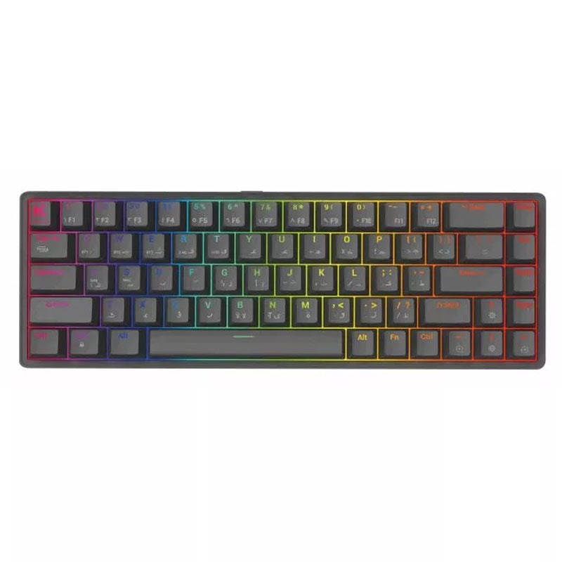 KGaming Blackshadow Tri-Mode Mechanical Gaming Keyboard - Red Switch