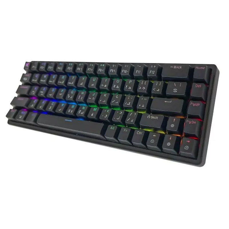 KGaming Blackshadow Tri-Mode Mechanical Gaming Keyboard - Blue Switch